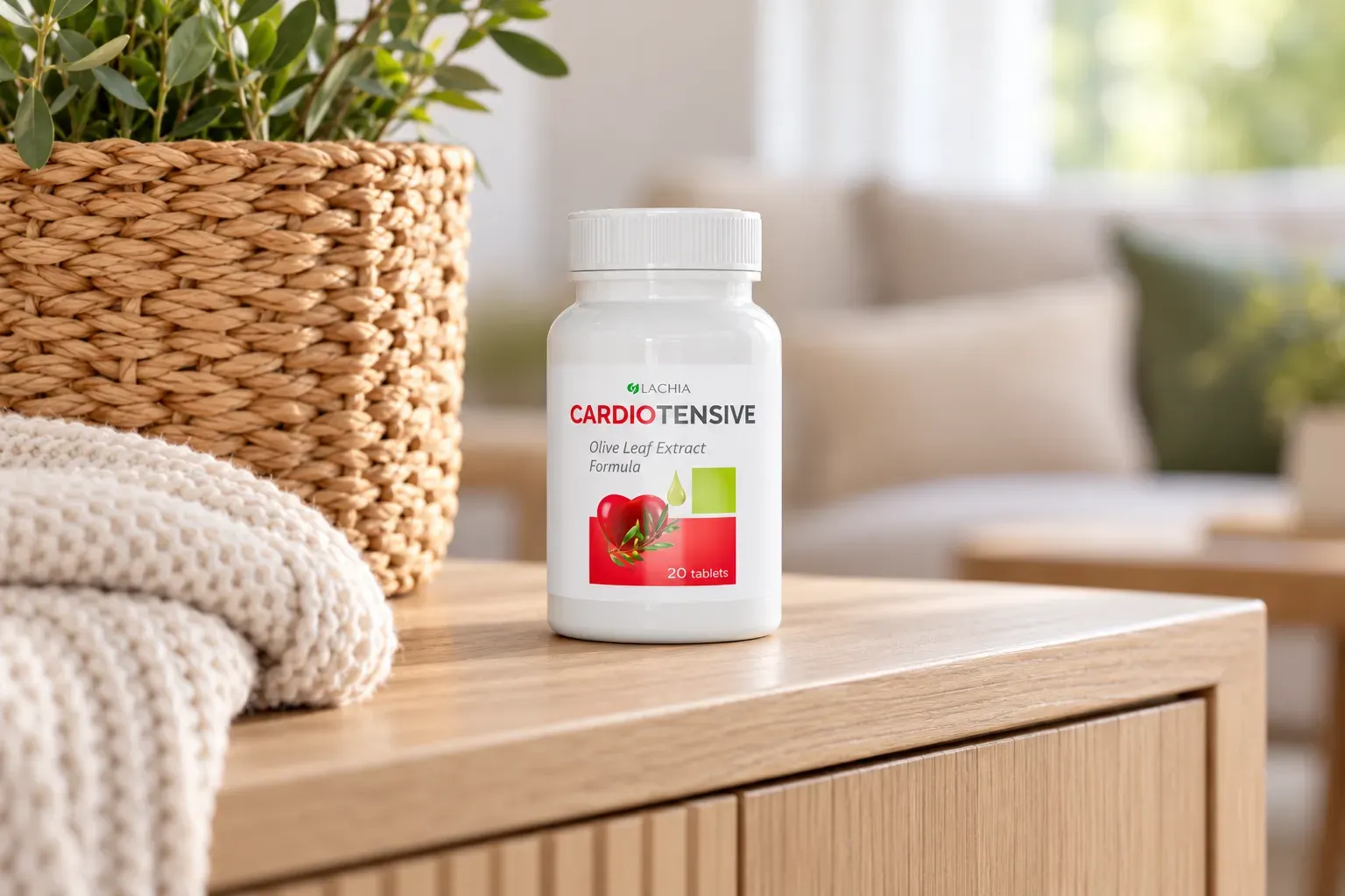 Cardiotensive — opakowanie na co dzień