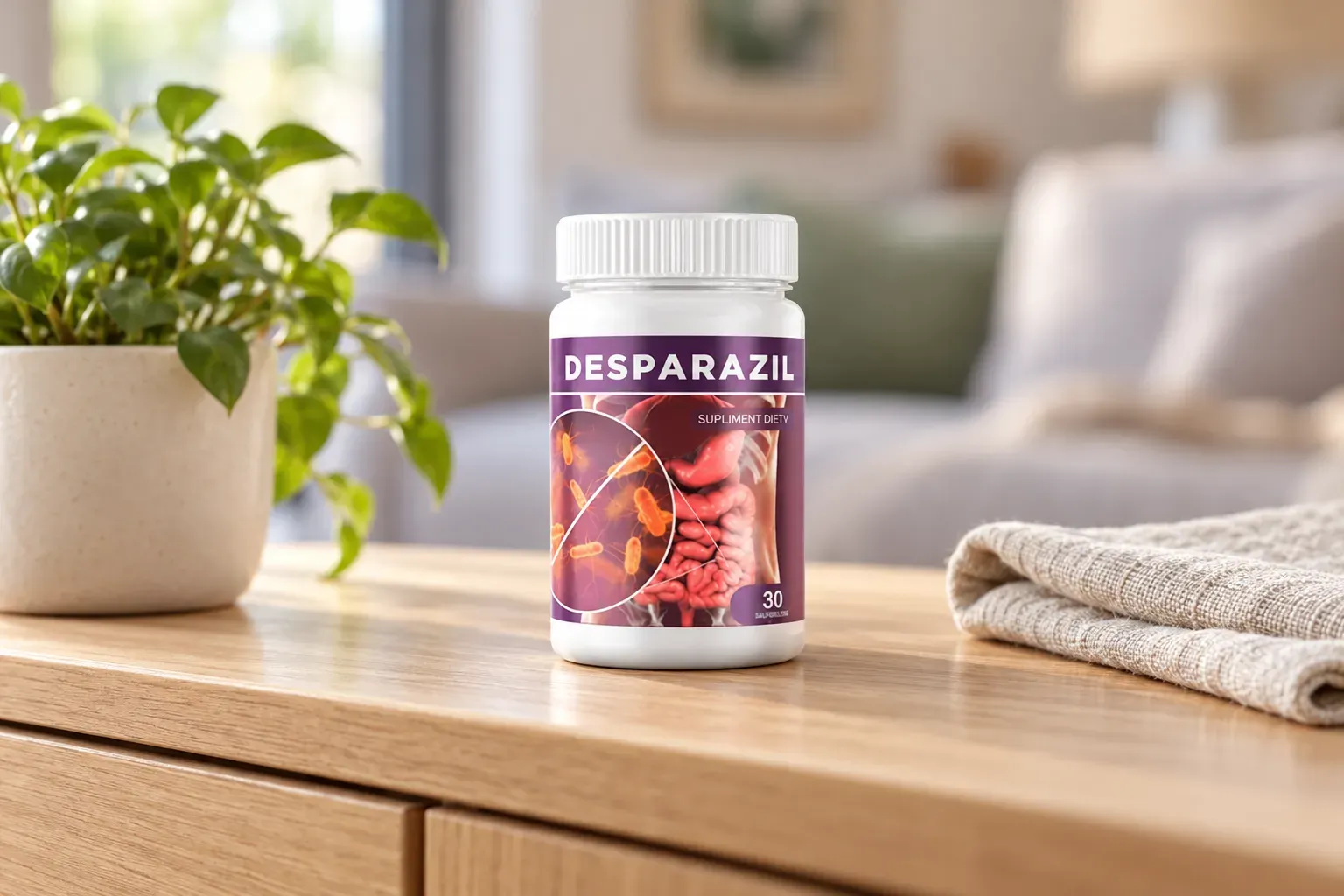 Desparazil — opakowanie na co dzień