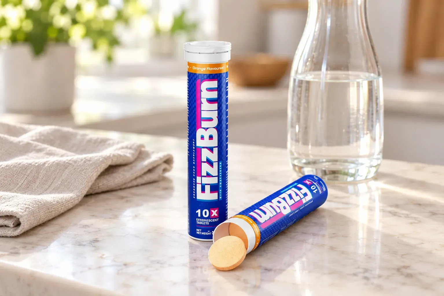FizzBurn — opakowanie na co dzień