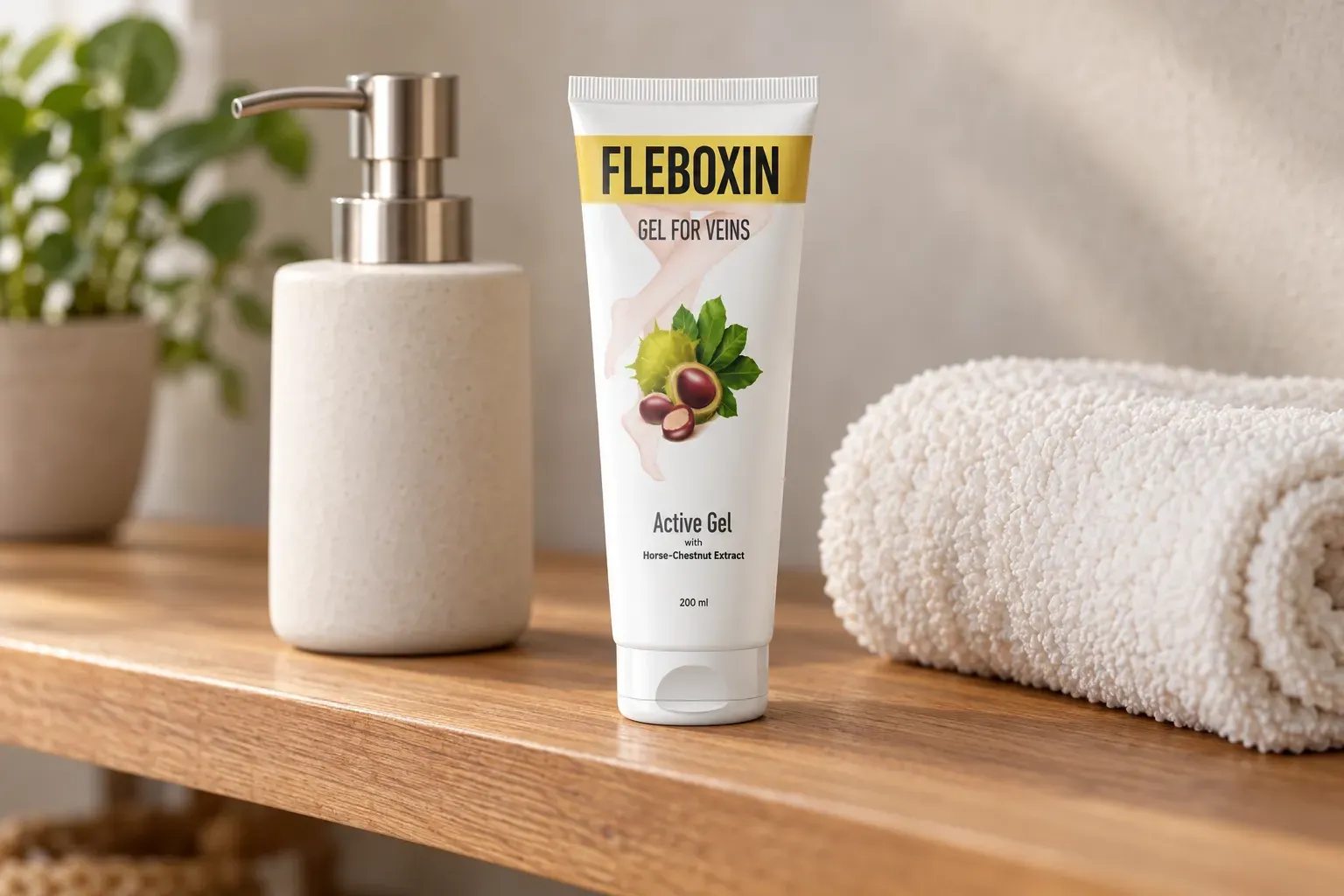 Fleboxin — opakowanie na co dzień