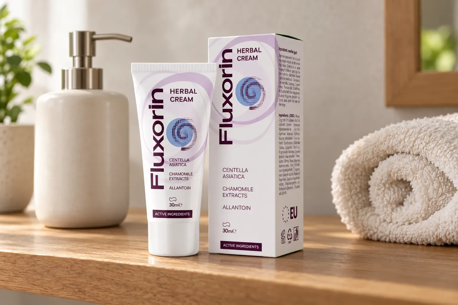 FLUXORIN — opakowanie na co dzień