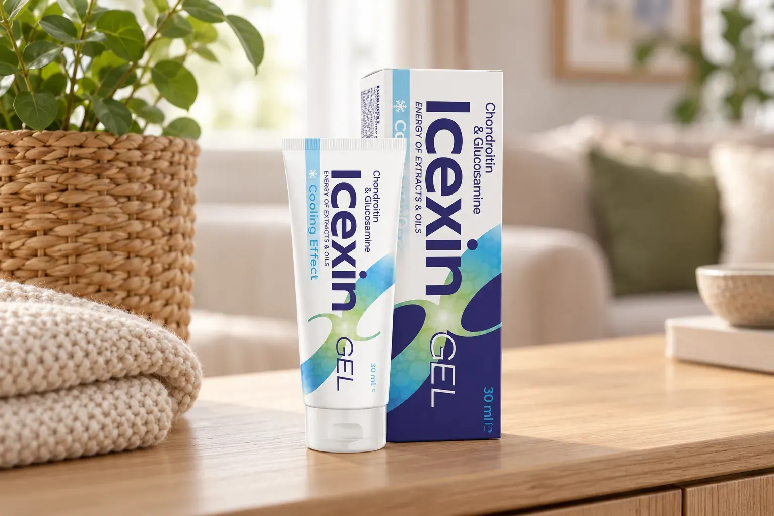 Icexin — opakowanie na co dzień