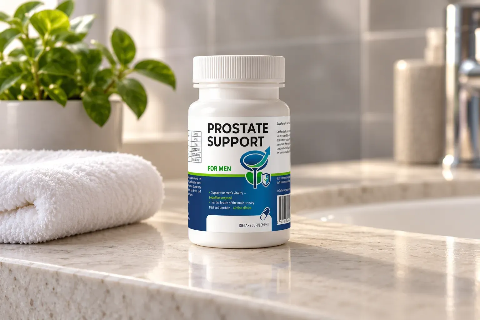 Prostate Support — opakowanie na co dzień