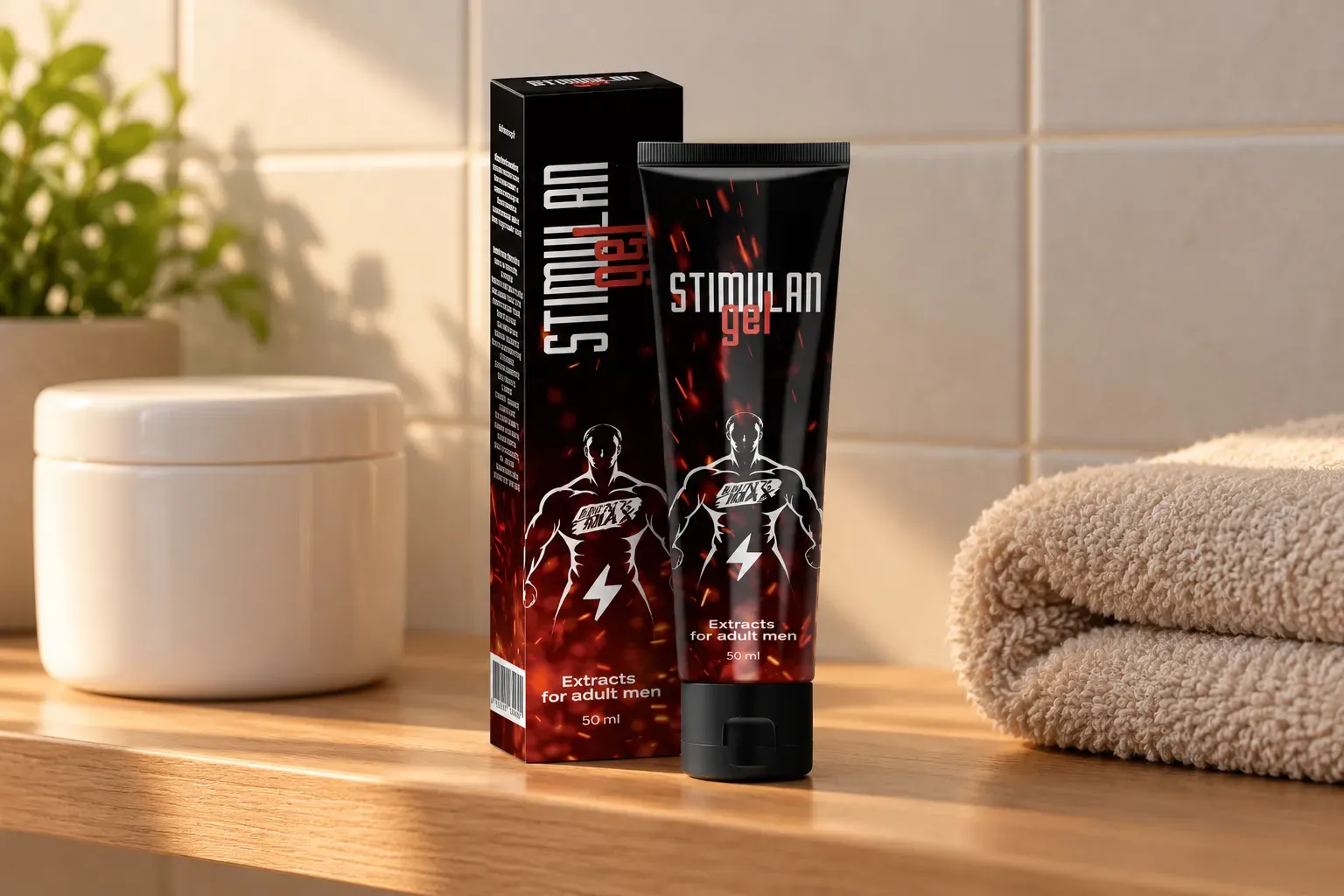 Stimulan Gel — opakowanie na co dzień