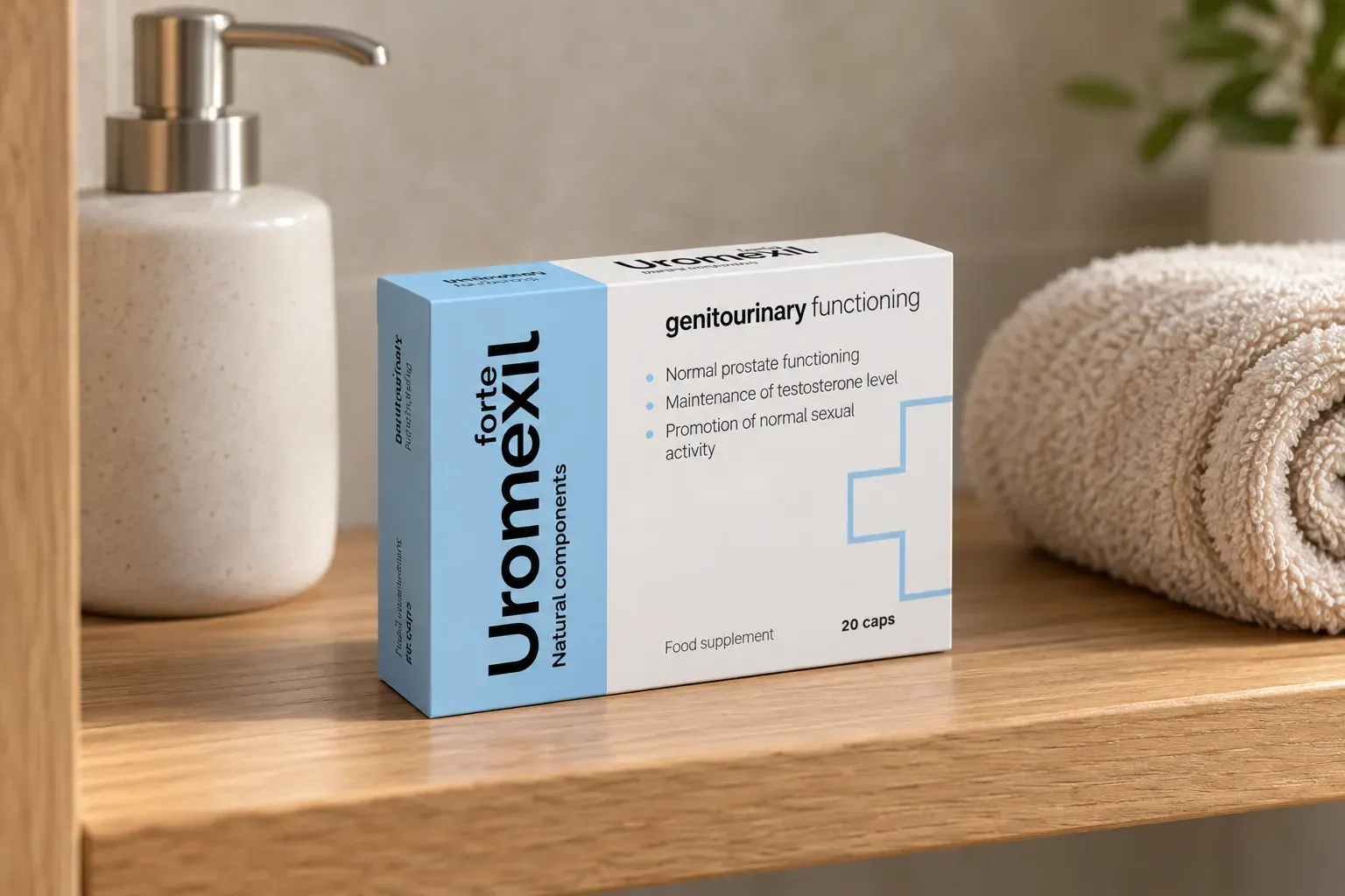 Uromexil Forte — opakowanie na co dzień