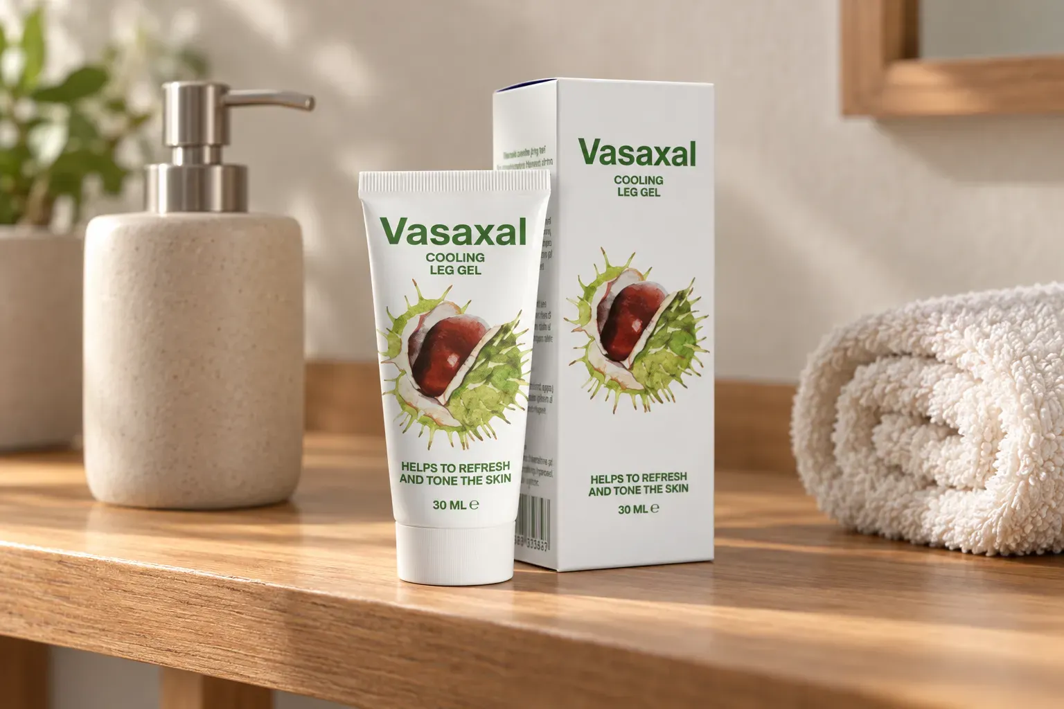 Vasaxal — opakowanie na co dzień